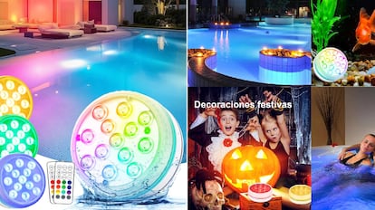 Luces inmersivas para fuentes de agua