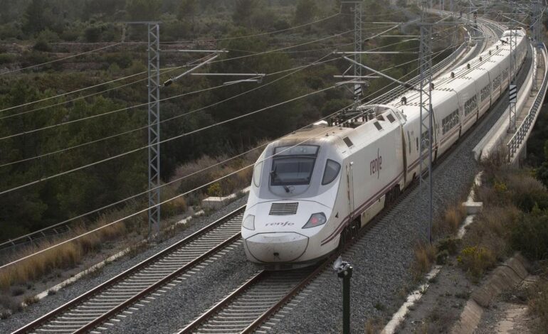 Transportes roza los 8.000 millones de euros en licitaciones del corredor mediterráneo desde 2018