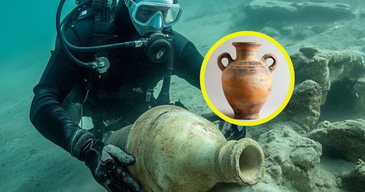 Recuperan un ánfora de más de 1000 años perdida en un naufragio en Antalya (Turquía): ¿qué es lo que contiene?