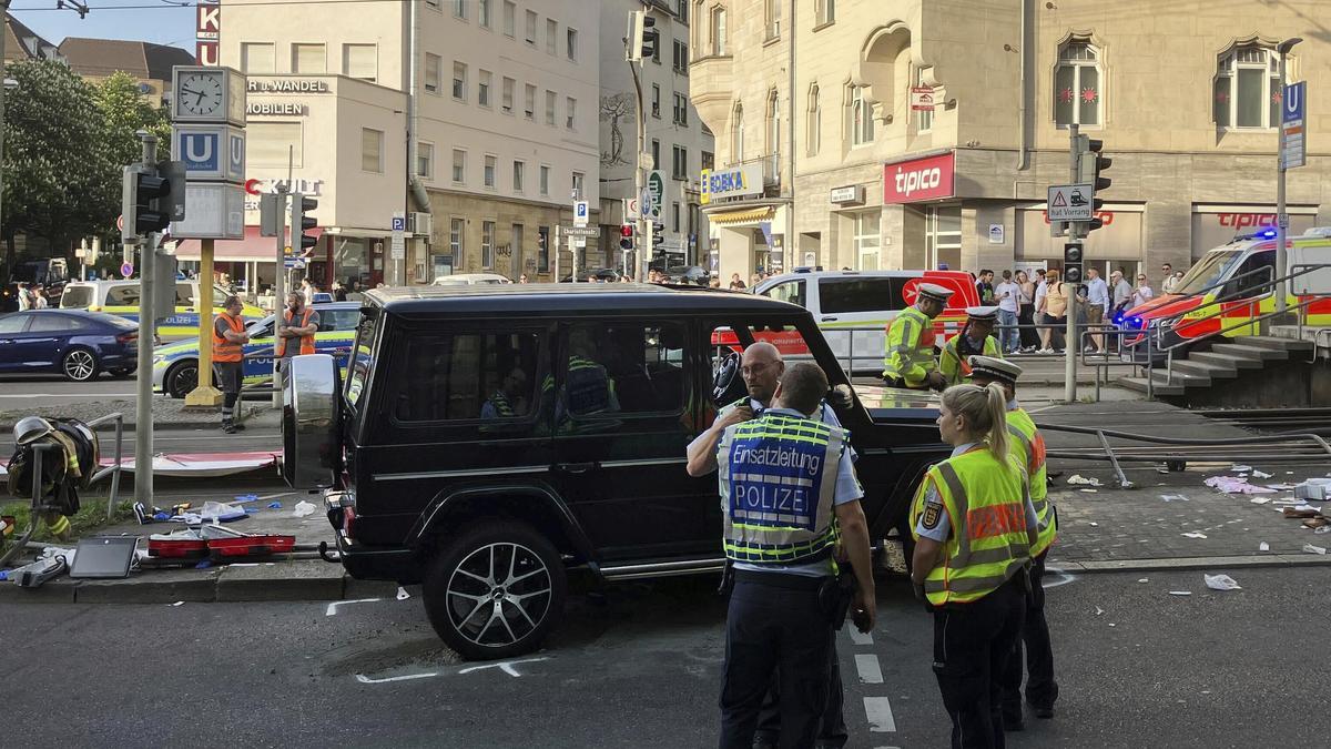 Varios heridos tras un atropello múltiple en el centro de Stuttgart