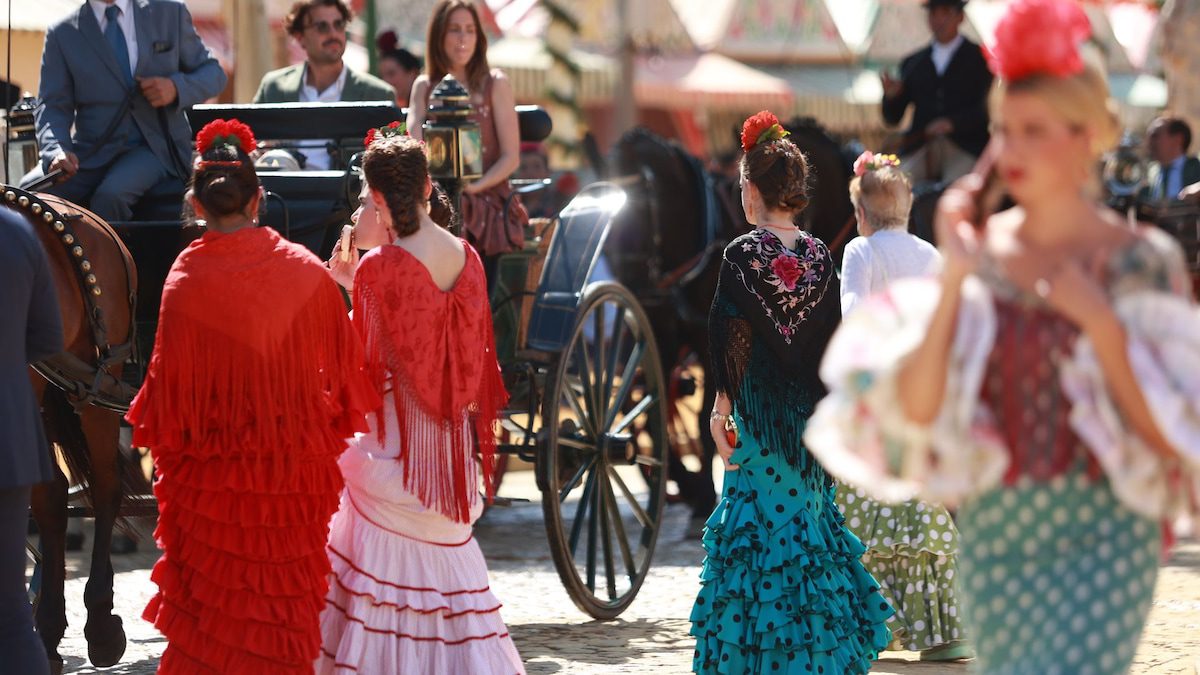 Así se vive la Feria de Sevilla desde dentro, de la mano de Bea y Fernando Claro, al frente de la firma CLARO Couture
