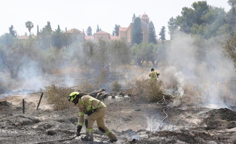 Los incendios rodean Jerusalén y obligan a Israel a pedir asistencia internacional