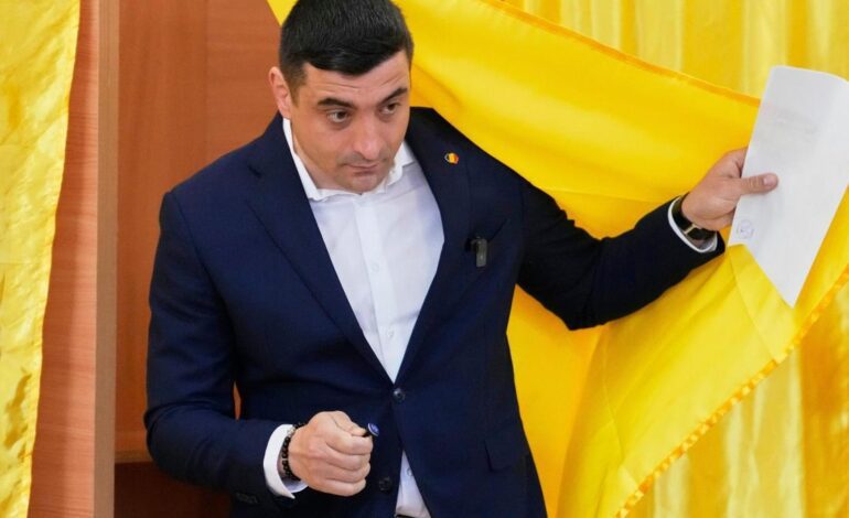 El candidato ultra se impone en la primera vuelta de las elecciones en Rumanía, según los sondeos