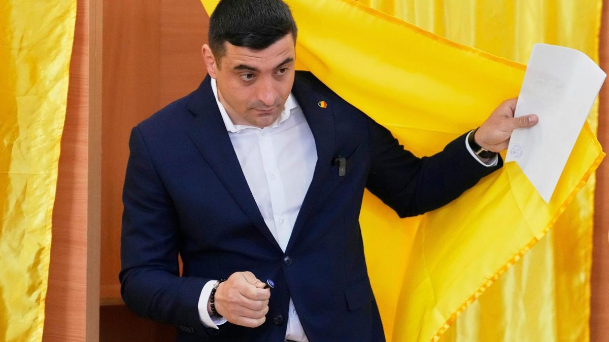 El candidato ultra se impone en la primera vuelta de las elecciones en Rumanía, según los sondeos