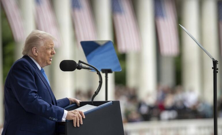 Un tribunal de apelaciones reinstaura temporalmente los aranceles de Trump anulados por otra corte