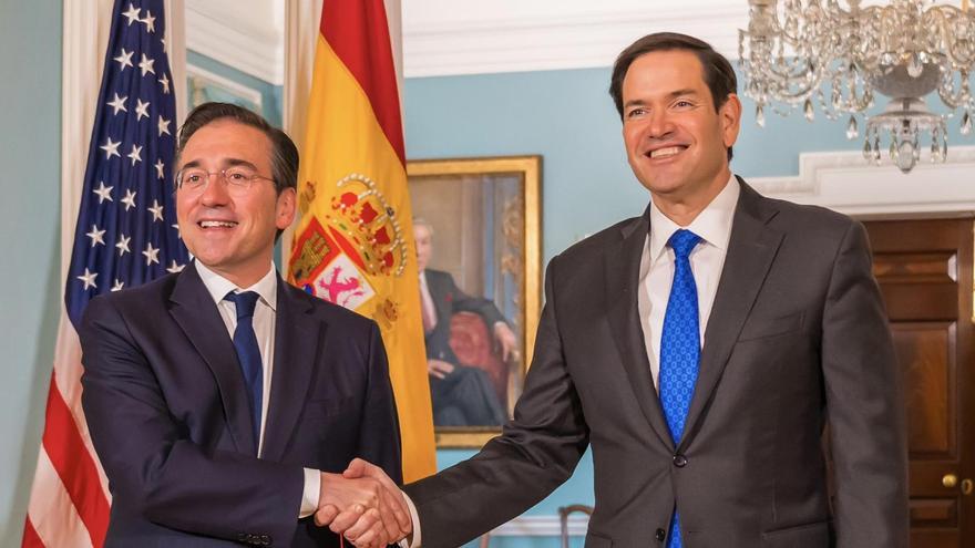 Albares defiende ante Rubio el «enorme esfuerzo» para llegar al 2% en defensa ante el 5% que pide EEUU