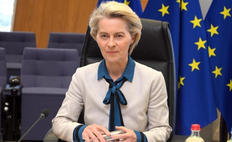 Von der Leyen pide a Trump tiempo hasta el 9 de julio para negociar «un buen acuerdo» comercial