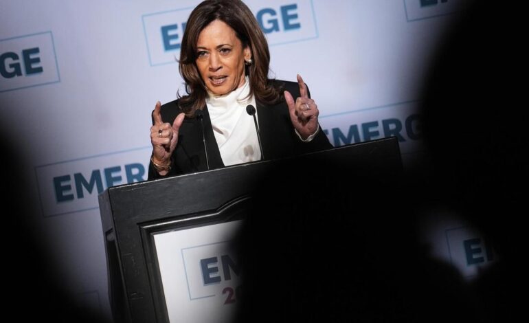 Kamala Harris reaparece y alerta de que EEUU está al borde de una «crisis constitucional»