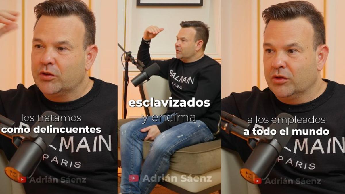 JOSÉ ELÍAS AUTÓNOMOS | El empresario José Elías denuncia la situación de los autónomos: «Son los esclavos del siglo XXI»