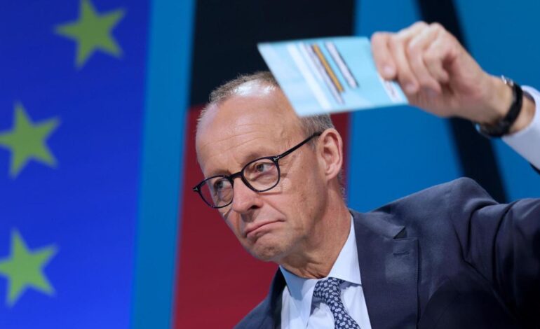 Conservadores y socialdemócratas firman el acuerdo de coalición en Alemania