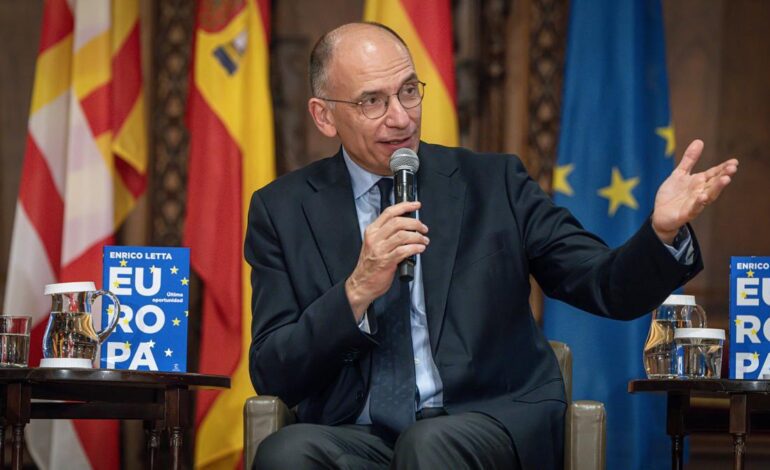 El exprimer ministro italiano Enrico Letta defiende que Europa no debe ser «una colonia americana»
