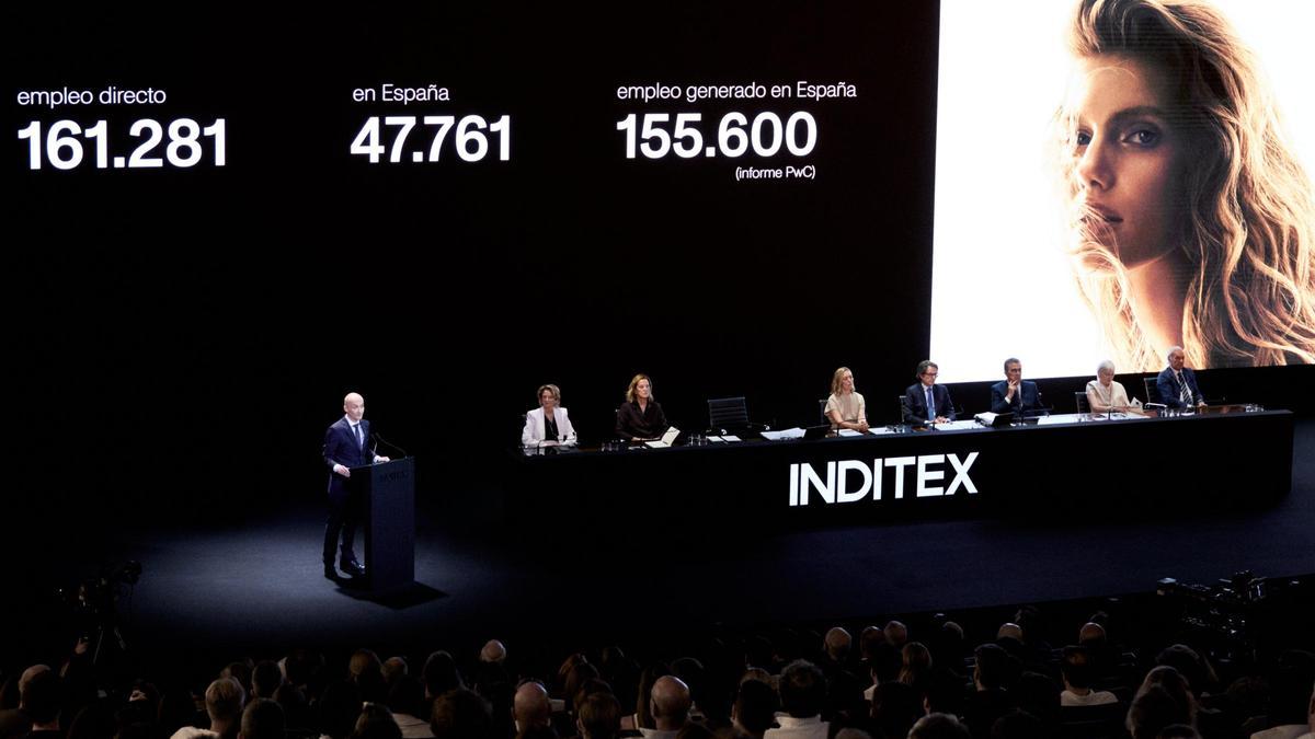 Inditex ha repartido casi 40.000 millones en dividendos a sus accionistas desde su salida a Bolsa