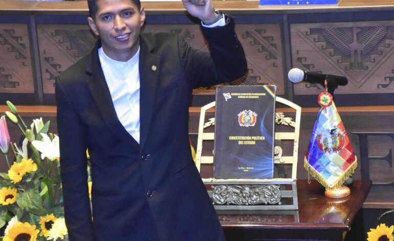 La izquierda boliviana se divide por tres con la irrupción de la candidatura de Andrónico Rodríguez
