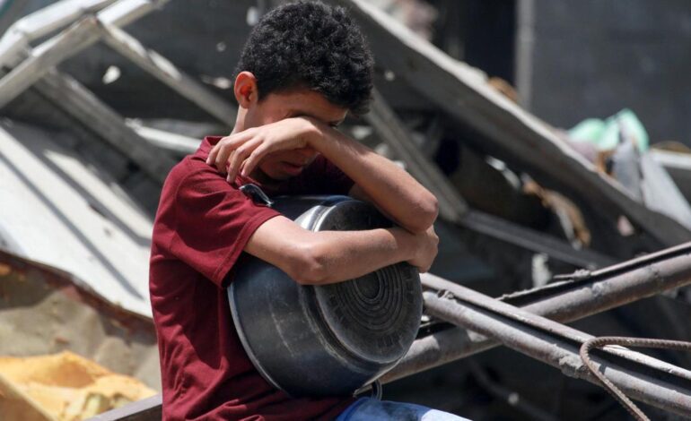 La ONU advierte de que 14.000 niños pueden morir en Gaza si no llegan suministros