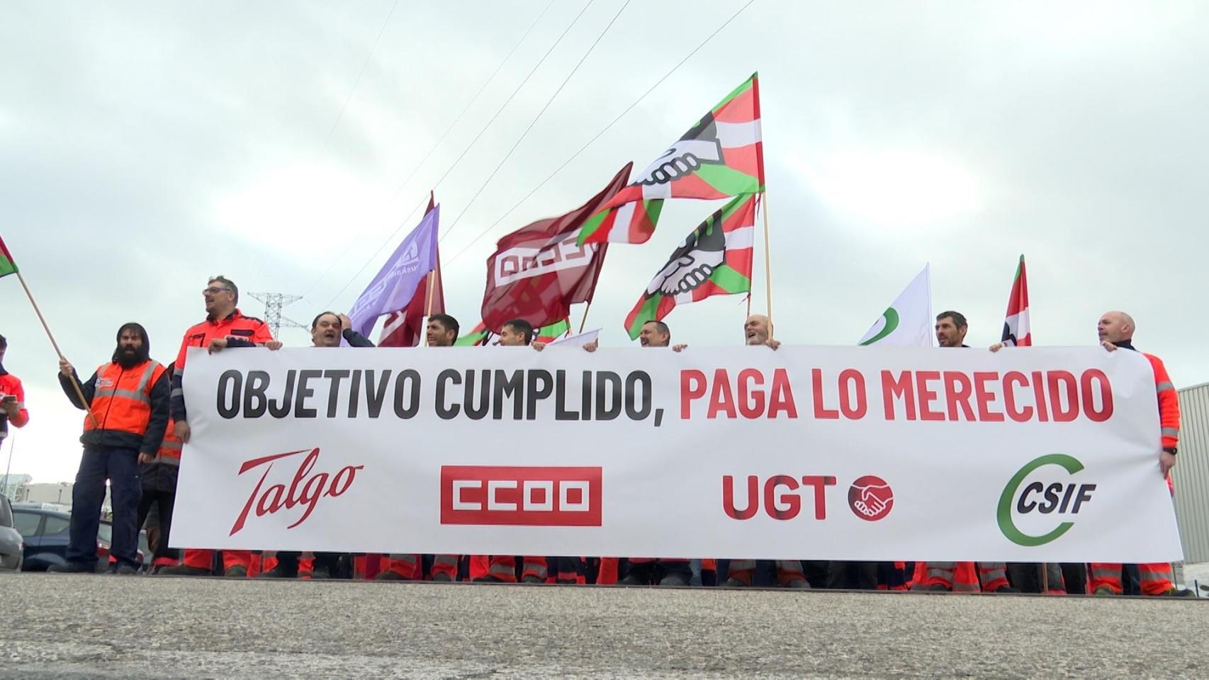 se concentrarán para exigir al Gobierno soluciones ante la parálisis de Sidenor