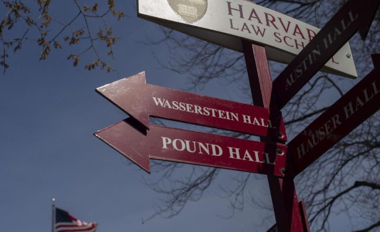 Una jueza bloquea la orden de Trump que prohibía a Harvard admitir a estudiantes extranjeros