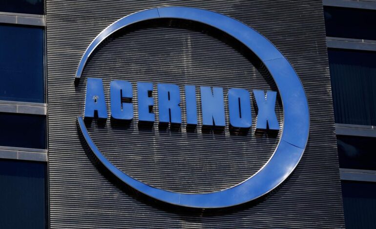 RESULTADOS ACERINOX | Acerinox reduce su beneficio un 80% en el primer trimestre por el impacto de los aranceles