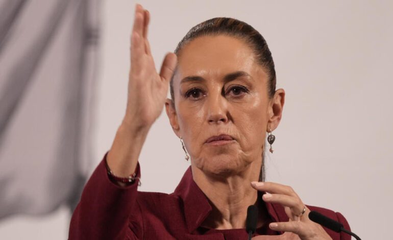 Sheinbaum rechaza la oferta de Trump para enviar tropas a México para combatir el narcotráfico