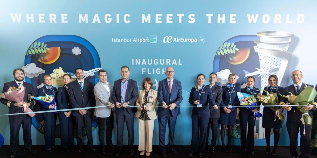 Air Europa inaugura la ruta Madrid-Estambul y ofertará 247.000 asientos anuales