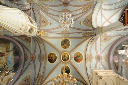Detalle del monasterio Aya Yorgi en la isla de Büyükada (Estambul).
