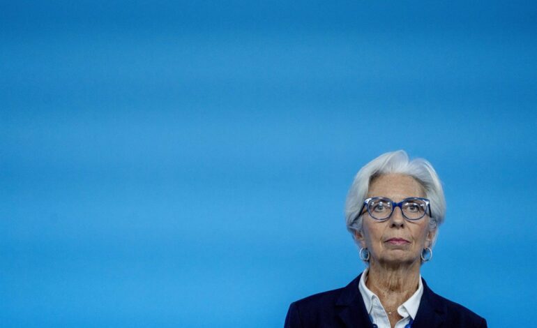 Lagarde analiza acortar su mandato al frente del BCE para dirigir el Foro Económico Mundial