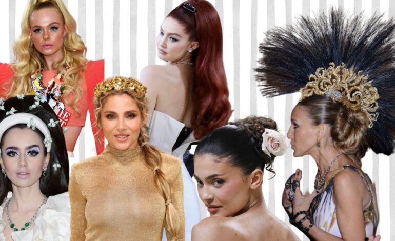 De Zendaya a Sarah Jessica Parker, estos han sido los 10 peinados más sorprendentes de la historia de la Met Gala