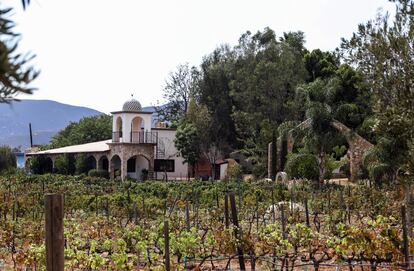 Quinto monasterio, uno de los bodegas que forma parte de la ruta del vino del valle de Guadalupe.