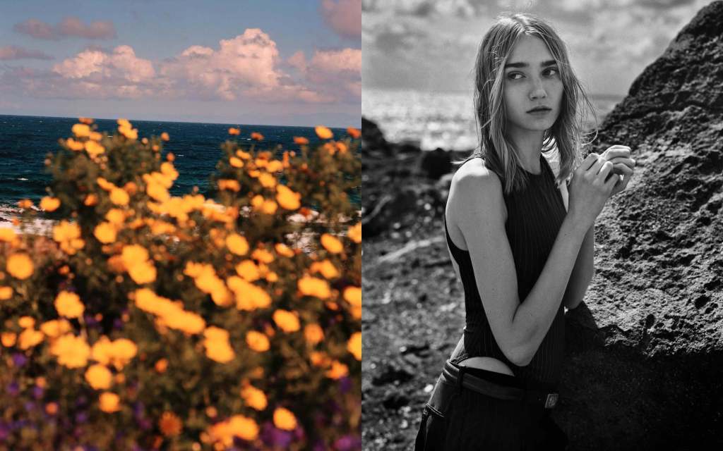 Campaña de primavera / verano 2025 de Emporio Armani X Nuestra tienda de trabajo heredado, fotografiada en Pantheller Island por Alasdair McLelalan, que refleja la reinterpretación contemporánea de archivos vintage con un estilo relajado y sofisticado.