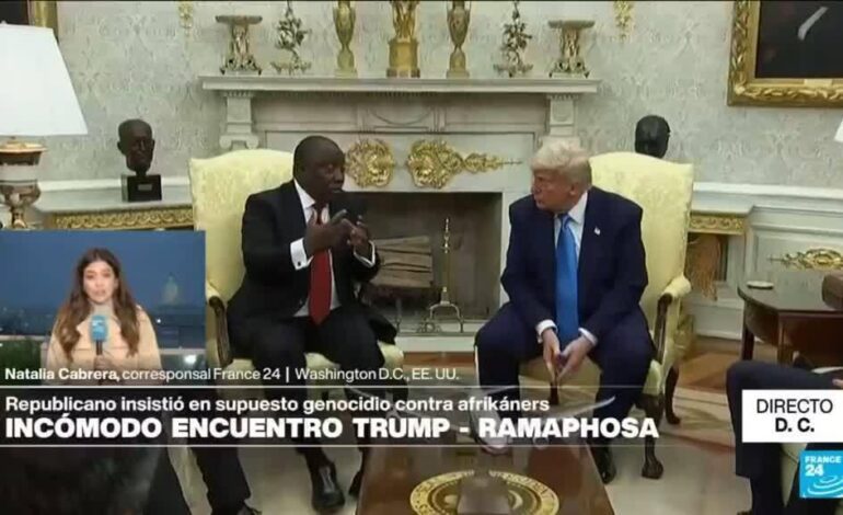 Directo D.C. y la tensa relación entre EE. UU. y Sudáfrica