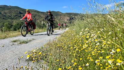 Landscape de primavera en el Green Road FC Guadix-Almendric.