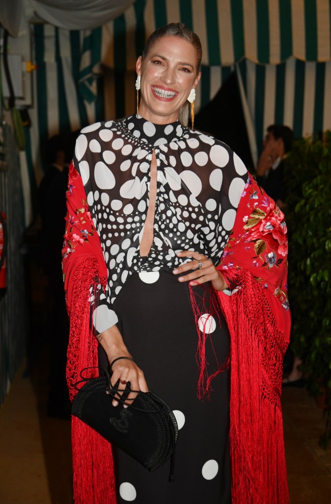 Laura Sánchez en la feria de abril -gtres