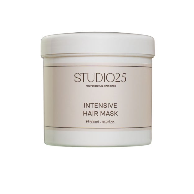La máscara para el cabello intensiva de Studio 25.
