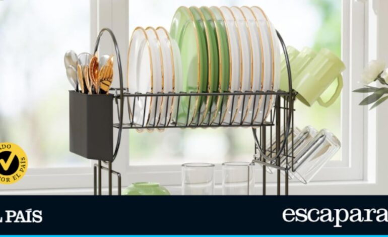 Los mejores escurridores de platos para todo tipo de cocinas | Comparativas | Escaparate