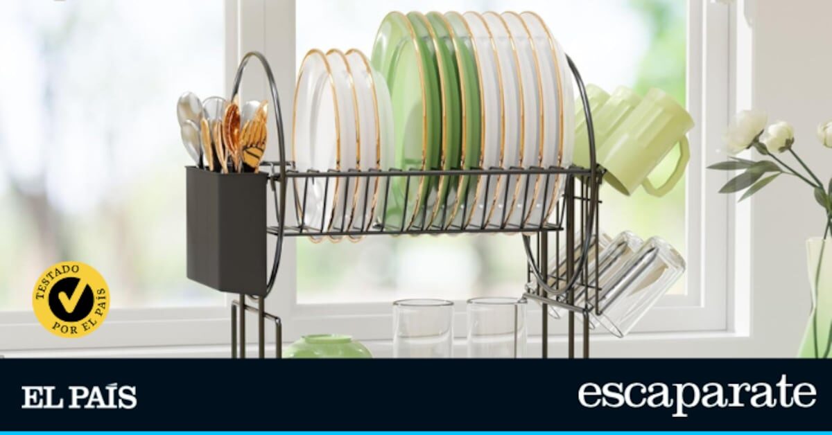 Los mejores escurridores de platos para todo tipo de cocinas | Comparativas | Escaparate