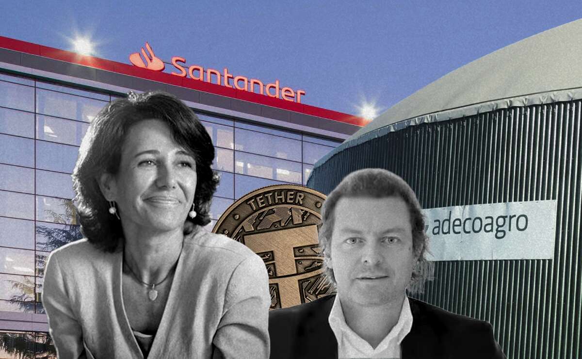 Santander vende el 6% de Adecoagro tras la opa de la cripto Tether, la operación más extraña del año