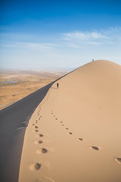 Las dunas mágicas del desierto de Gobi.