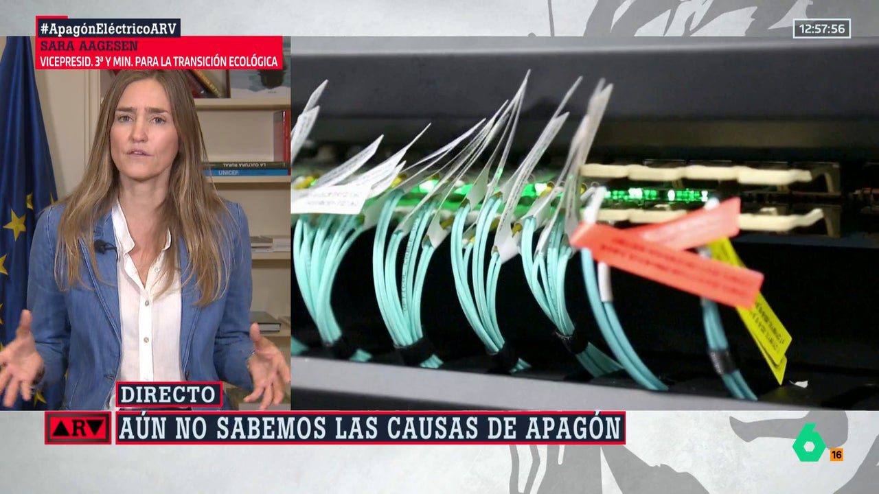 ¿Por qué fallaron las telecomunicaciones durante el apagón? Sara Aagesen responde en Al Rojo Vivo