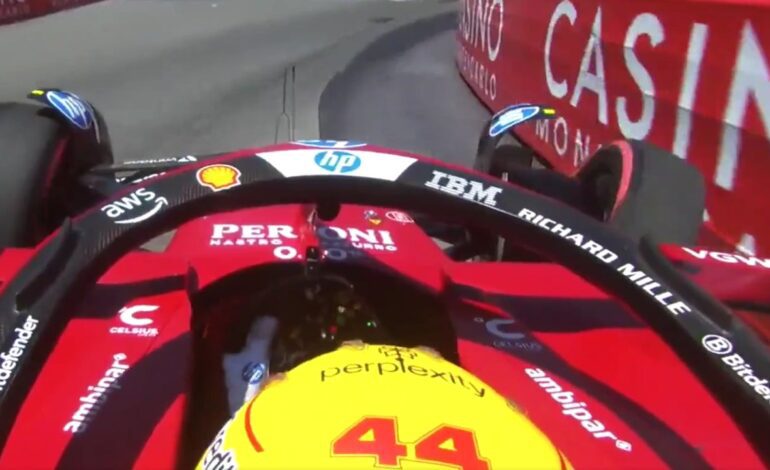 Así fue el accidente del Lewis Hamilton en los Libres 3 de Mónaco: ¿Llegará a la clasificación?