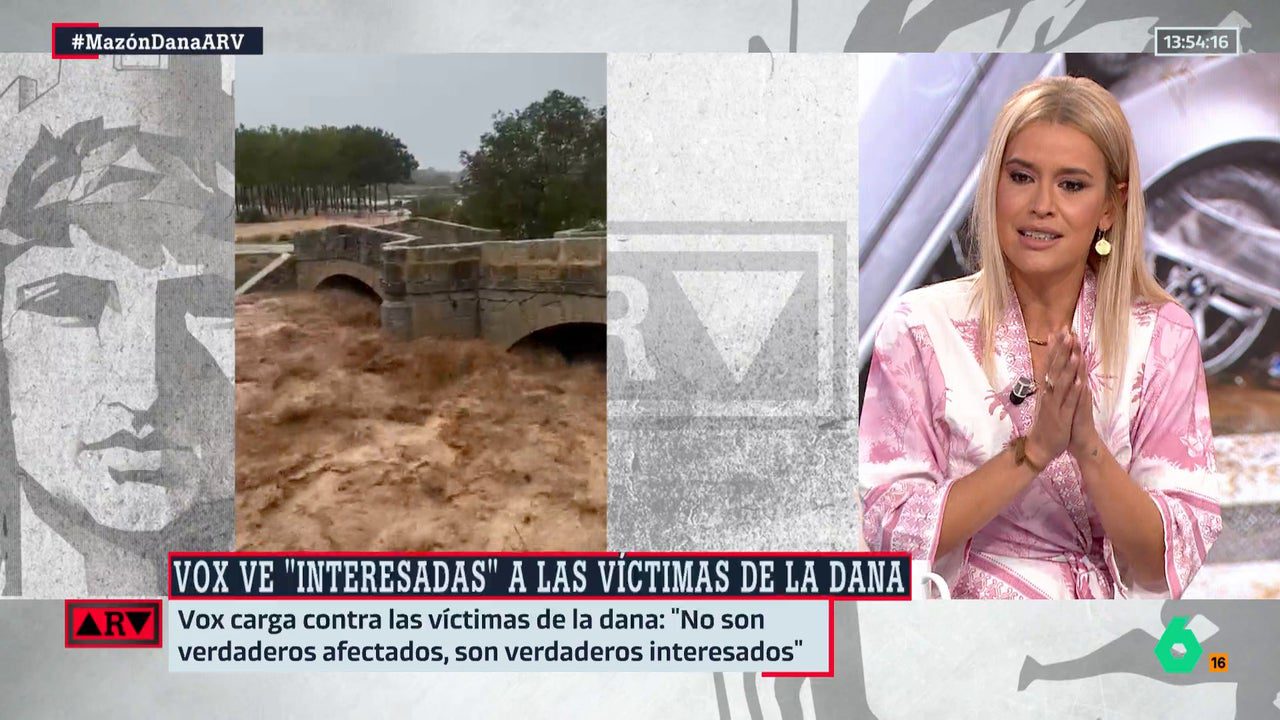 La reacción de Afra Blanco tras llamar Vox «interesadas» a las víctimas de la DANA: «Pedazo de sinvergüenzas»