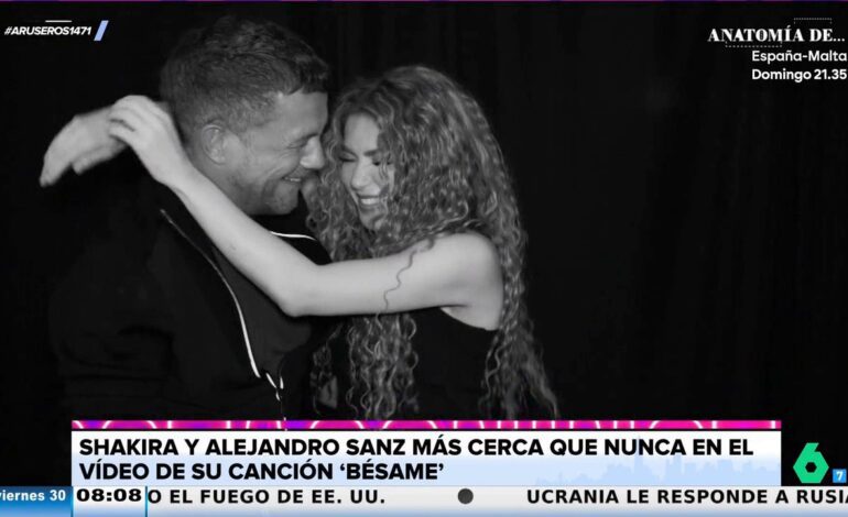 Así es el videoclip de ‘Bésame’, el tema de Shakira y Alejandro Sanz por el que Candela Márquez le habría dejado de seguir