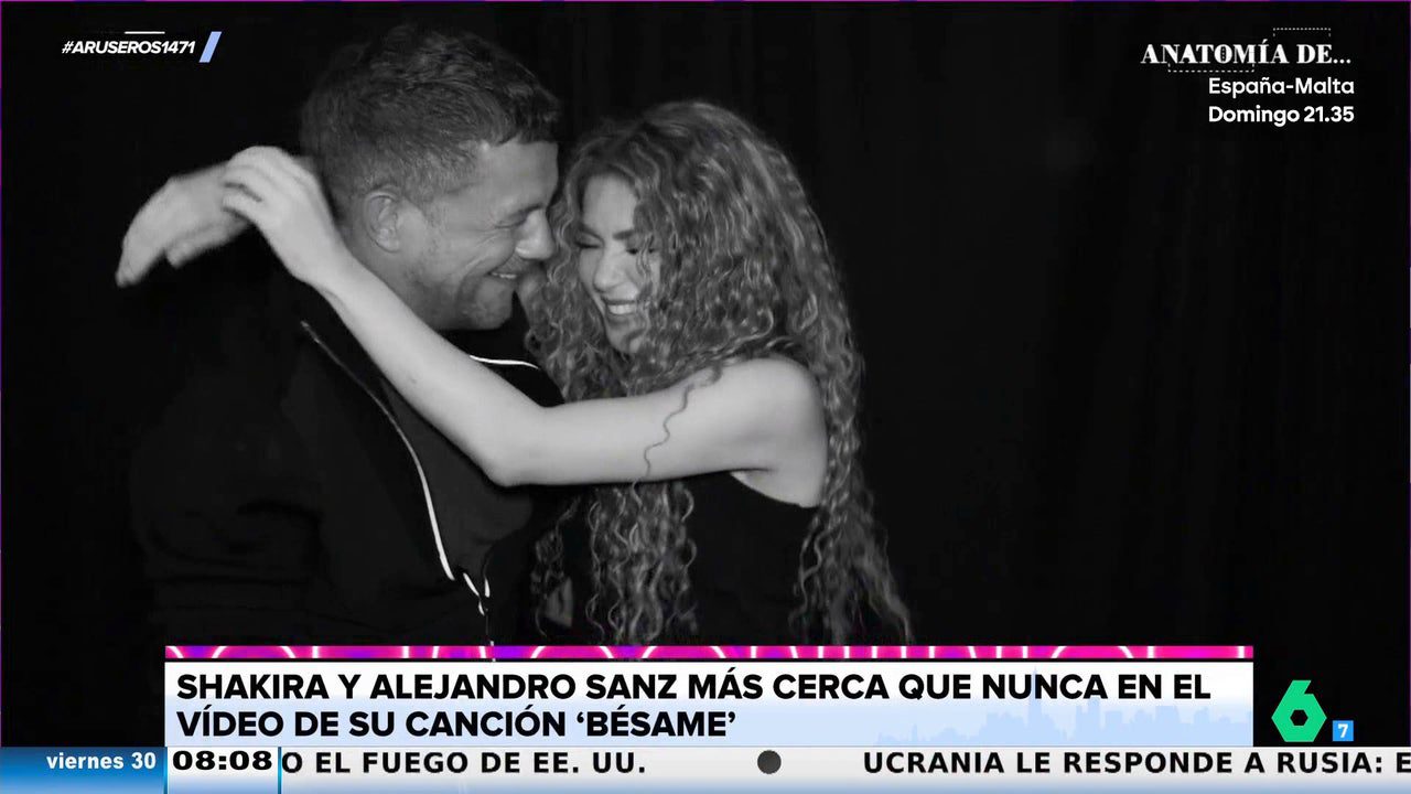 Así es el videoclip de ‘Bésame’, el tema de Shakira y Alejandro Sanz por el que Candela Márquez le habría dejado de seguir