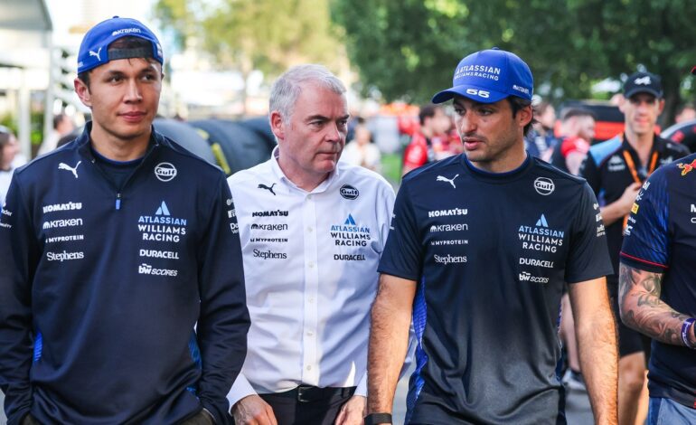 Toque serio de atención de Carlos Sainz a Williams por su radio sobre Albon
