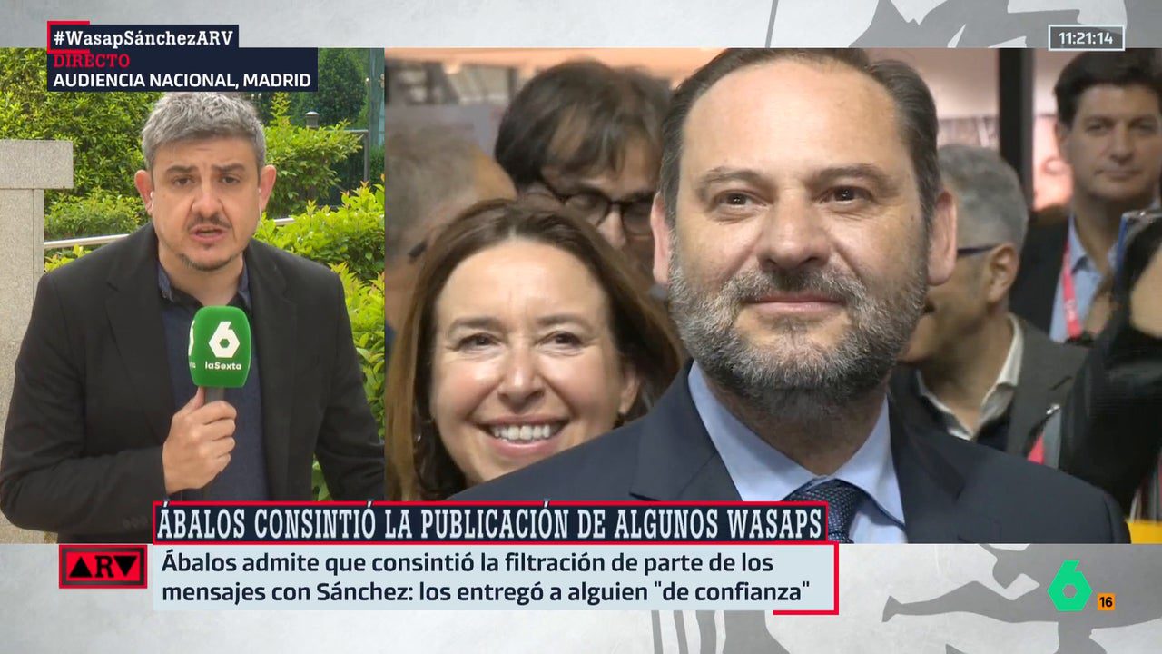 Ábalos me dijo que los mensajes con Sánchez son historia de España; tiene ofertas para escribir sus memorias