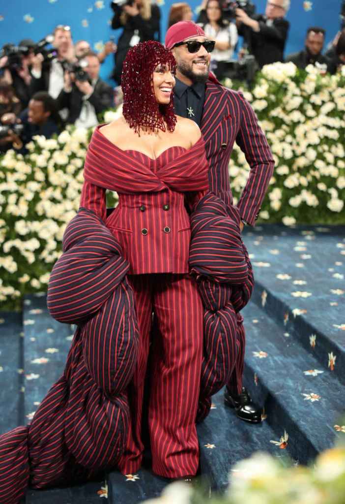 Alicia Keys y Swizz Beatz en la gala Red Met - H Chrishpher Polk / Showrsock (15280323qn)).