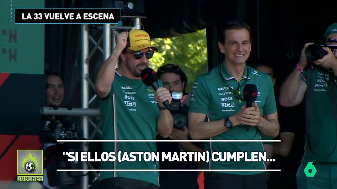 Ojo a la respuesta de Fernando Alonso cuando De la Rosa afirma que tendrá un coche ganador