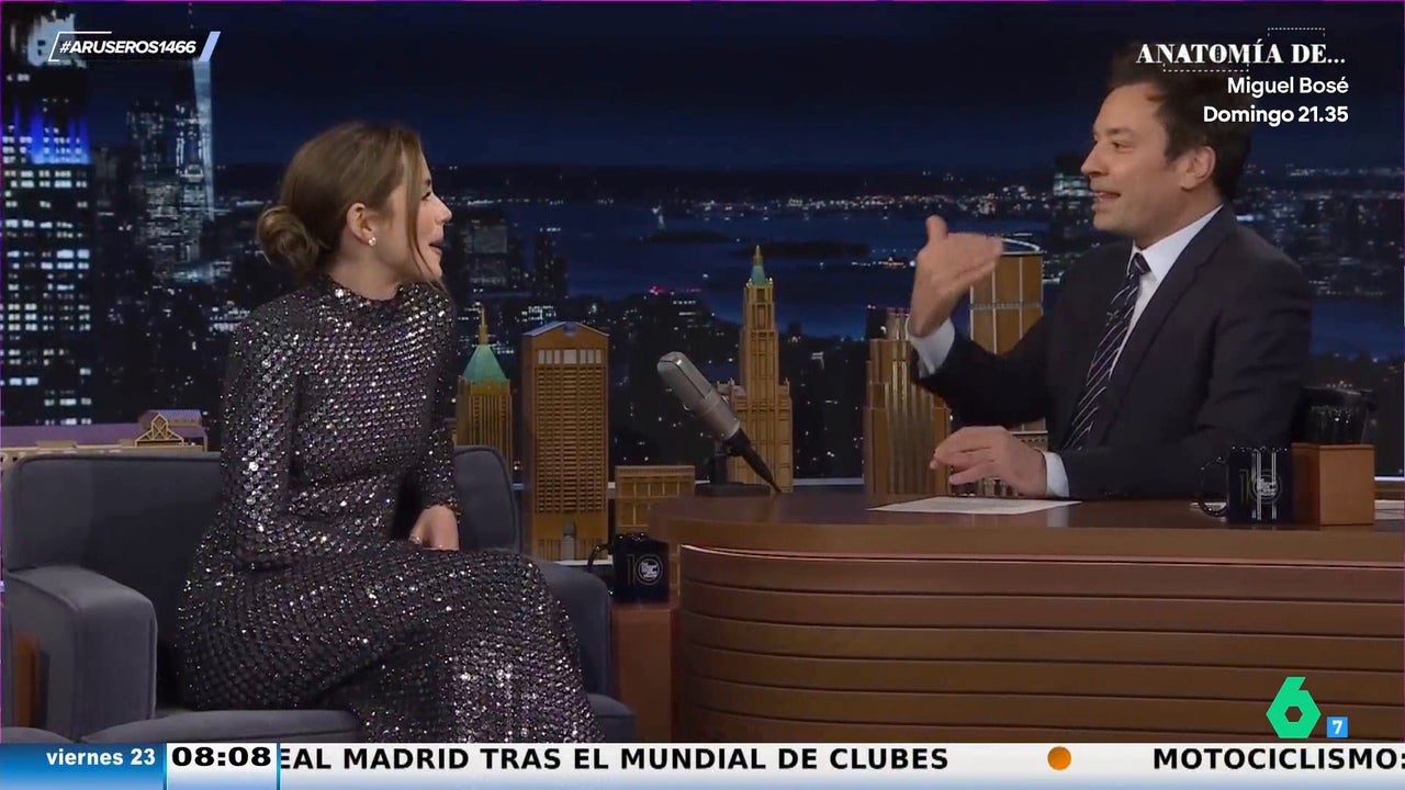 Ana de Armas reacciona a la pregunta personal de Jimmy Fallon: «No puedes preguntar eso»