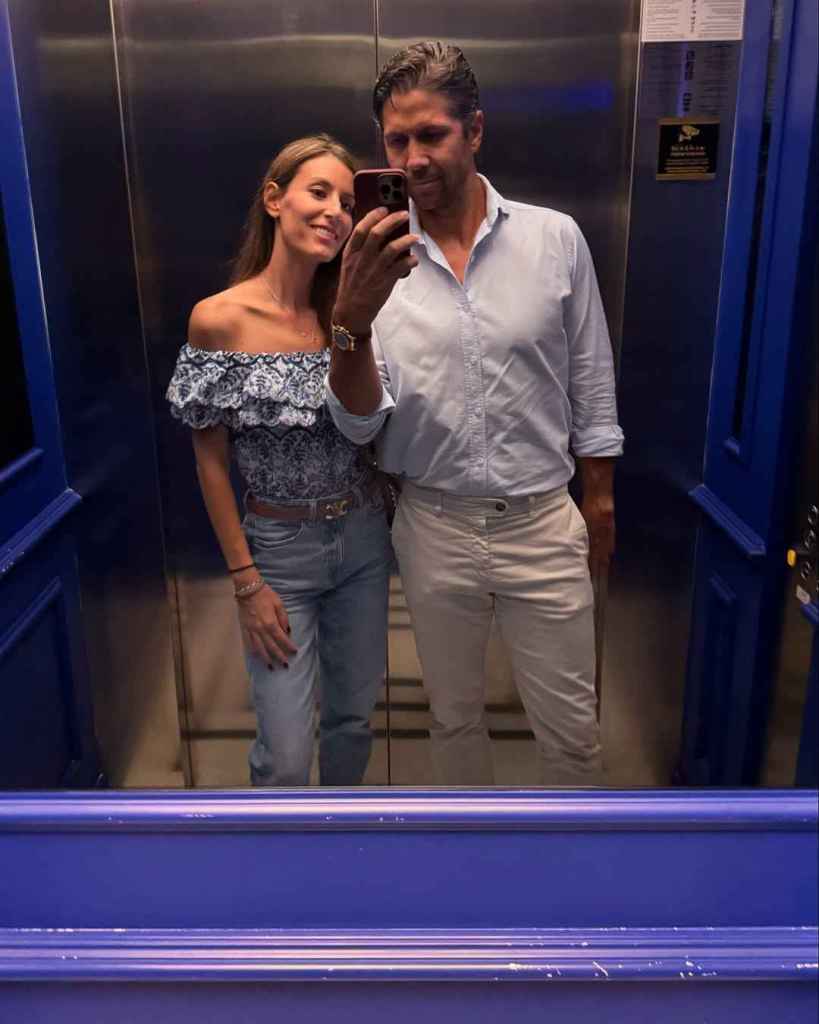 Ana Boyer pose con Fernando Verdasco 