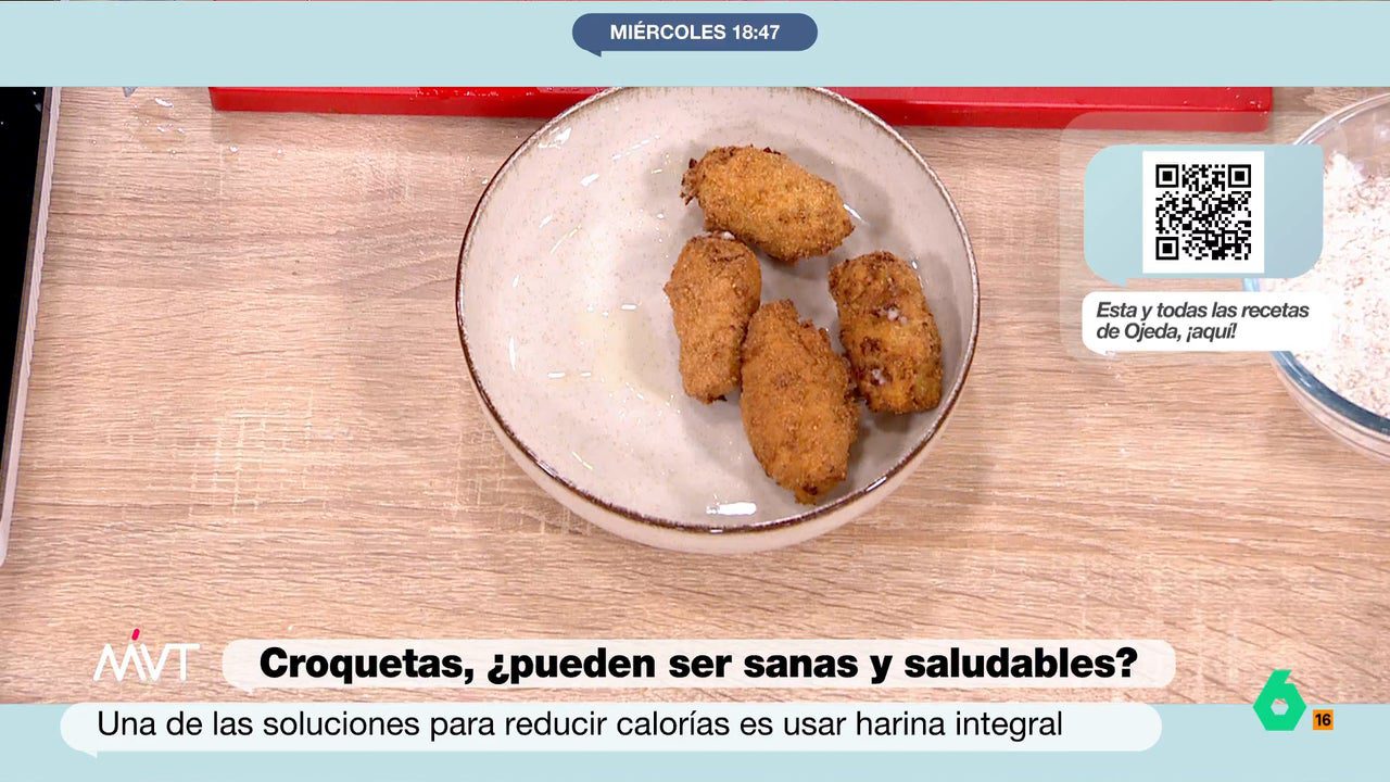 Aprende a hacer croquetas de jamón con la receta perfecta de Pablo Ojeda