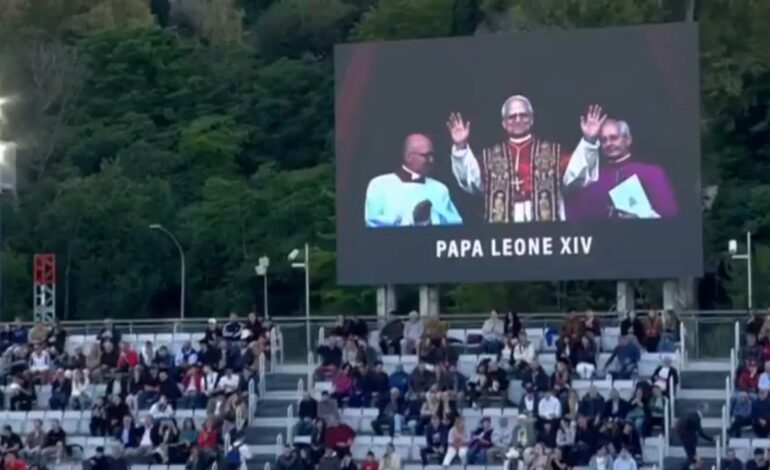 Así anunció el Masters 1000 de Roma al nuevo papa León XIV: ¡En pleno partido!