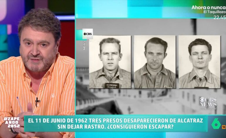Paco Jiménez recuerda la mítica fuga de Alcatraz de Frank Morris y los Anglin